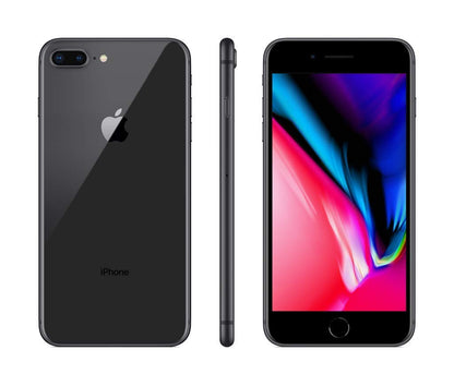 Apple iPhone 8 Plus (64GB, Space Gray) [Locked] (Renewed)