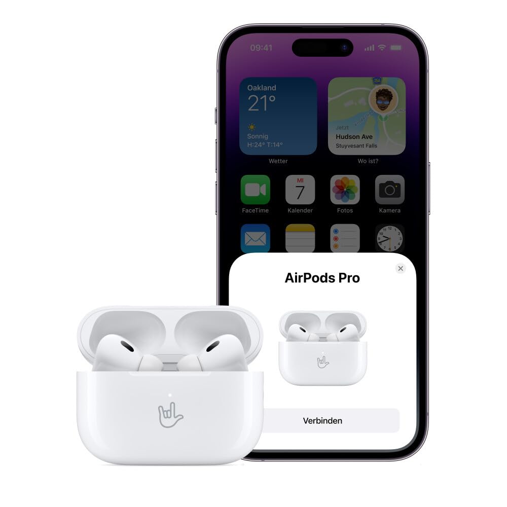 Apple Airpods Pro (2ᵉ génération) avec boîtier de Charge MagSafe (2022)