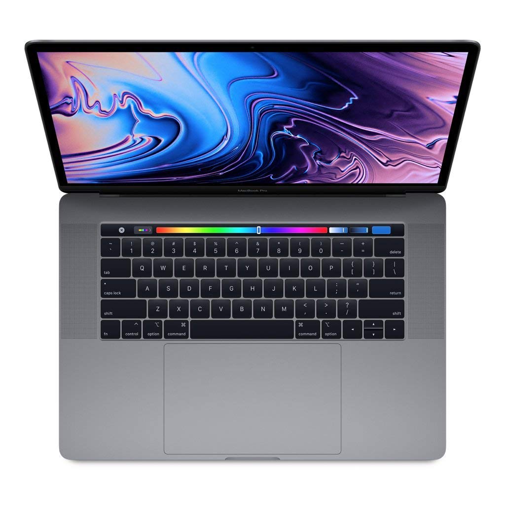 2019 Apple MacBook Pro avec Barre tactile Intel Core i7 à 2,6 GHz (15 pouces, 16 Go de RAM, 256 SSD) Gris sidéral (Reconditionné)