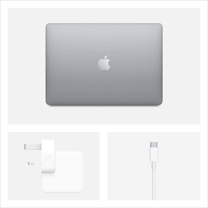 2020 Apple MacBook Air avec 1.1GHz Intel Core i3 (13-pouces, 8Go RAM, 256Go SSD) (QWERTY Anglais) Gris Sideral (Reconditionné)