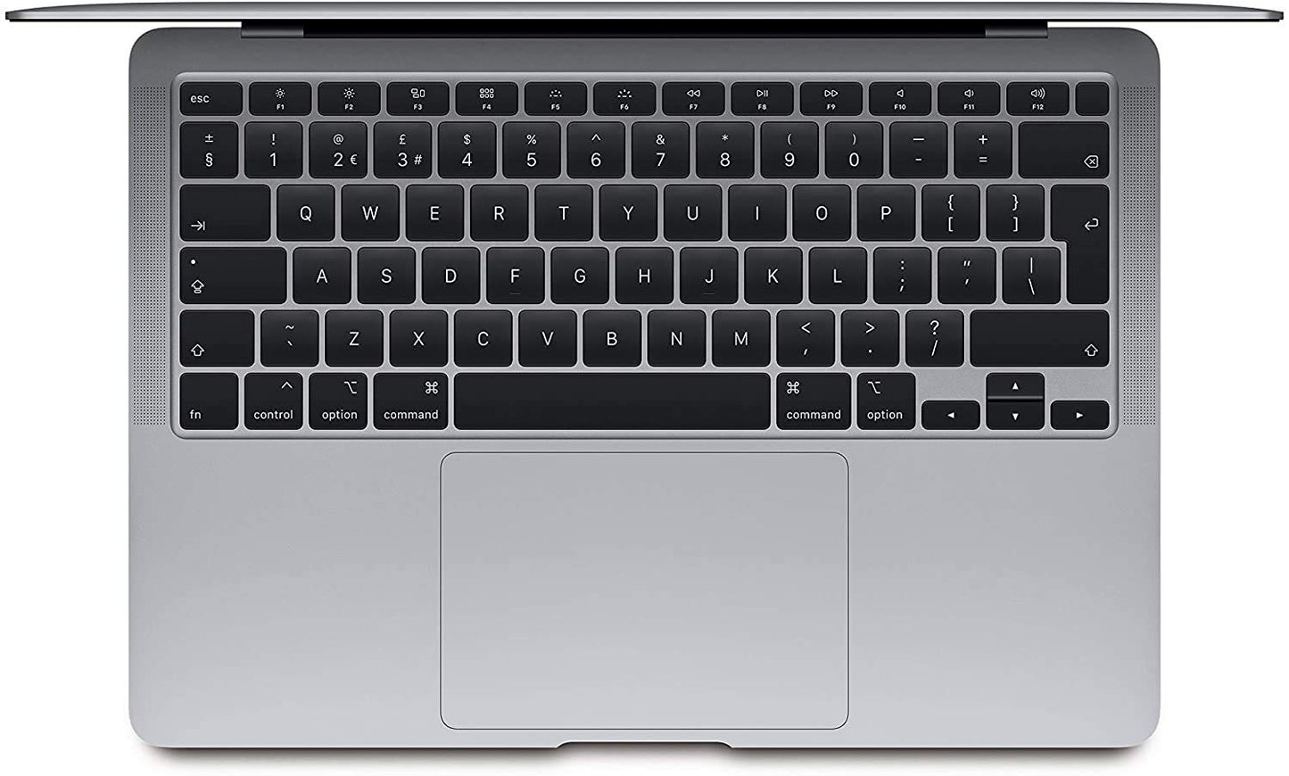 2020 Apple MacBook Air avec 1.1GHz Intel Core i3 (13-pouces, 8Go RAM, 256Go SSD) (QWERTY Anglais) Gris Sideral (Reconditionné)