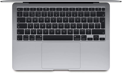 2020 Apple MacBook Air avec 1.1GHz Intel Core i3 (13-pouces, 8Go RAM, 256Go SSD) (QWERTY Anglais) Gris Sideral (Reconditionné)