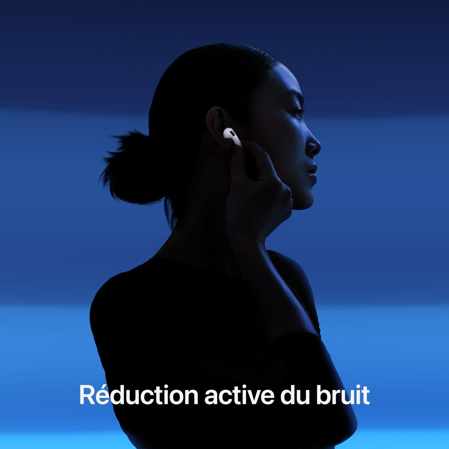 Apple AirPods 4 Écouteurs sans Fil, écouteurs Bluetooth, avec Réduction Active du Bruit, Audio adaptatif, Mode Transparence, Audio Spatial personnalisé, boîtier de Charge USB-C, Recharge sans Fil