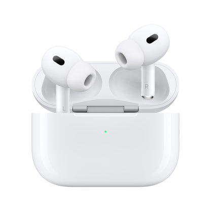 Apple AirPods Pro 2 Écouteurs sans Fil, Casques et écouteurs Bluetooth, Réduction Active du Bruit, Appareil auditif, Mode Transparence, Audio Spatial personnalisé, Son Haute-fidélité, Recharge USB-C