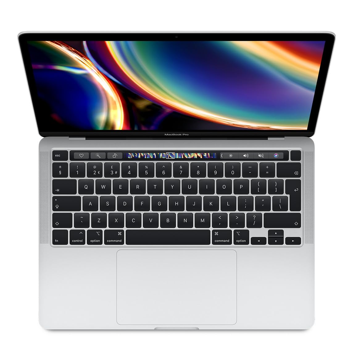 2020 Apple MacBook Pro avec 2.3GHz Intel Core i7 (13-pouces, 32Go RAM, 512Go SSD) (QWERTY Anglais) Argent (Reconditionné)