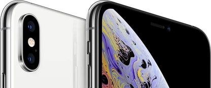 Apple iPhone XS Max, US Version, 256GB, Silver - GSM Carriers (Renewed)