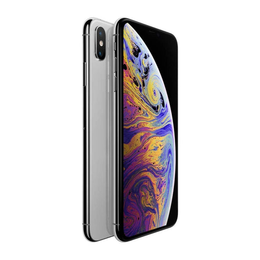 Apple iPhone XS, US Version, 256GB, Silver - AT&T (Renewed)