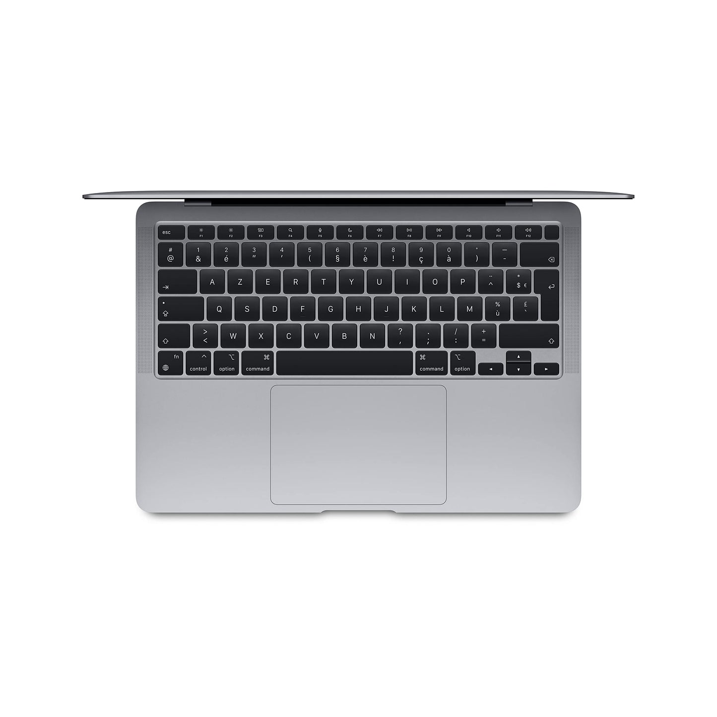 Apple Ordinateur Portable MacBook Air 2020 : Puce M1, éCran Retina 13′′, 8 Go de RAM, 256 Go de Stockage SSD, Clavier rétroéClairé, Caméra FaceTime HD, Touch ID; Gris Sidéral