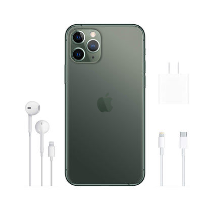 Apple iPhone 11 Pro [64GB, Midnight Green] + Carrier Subscription [Cricket Wireless]