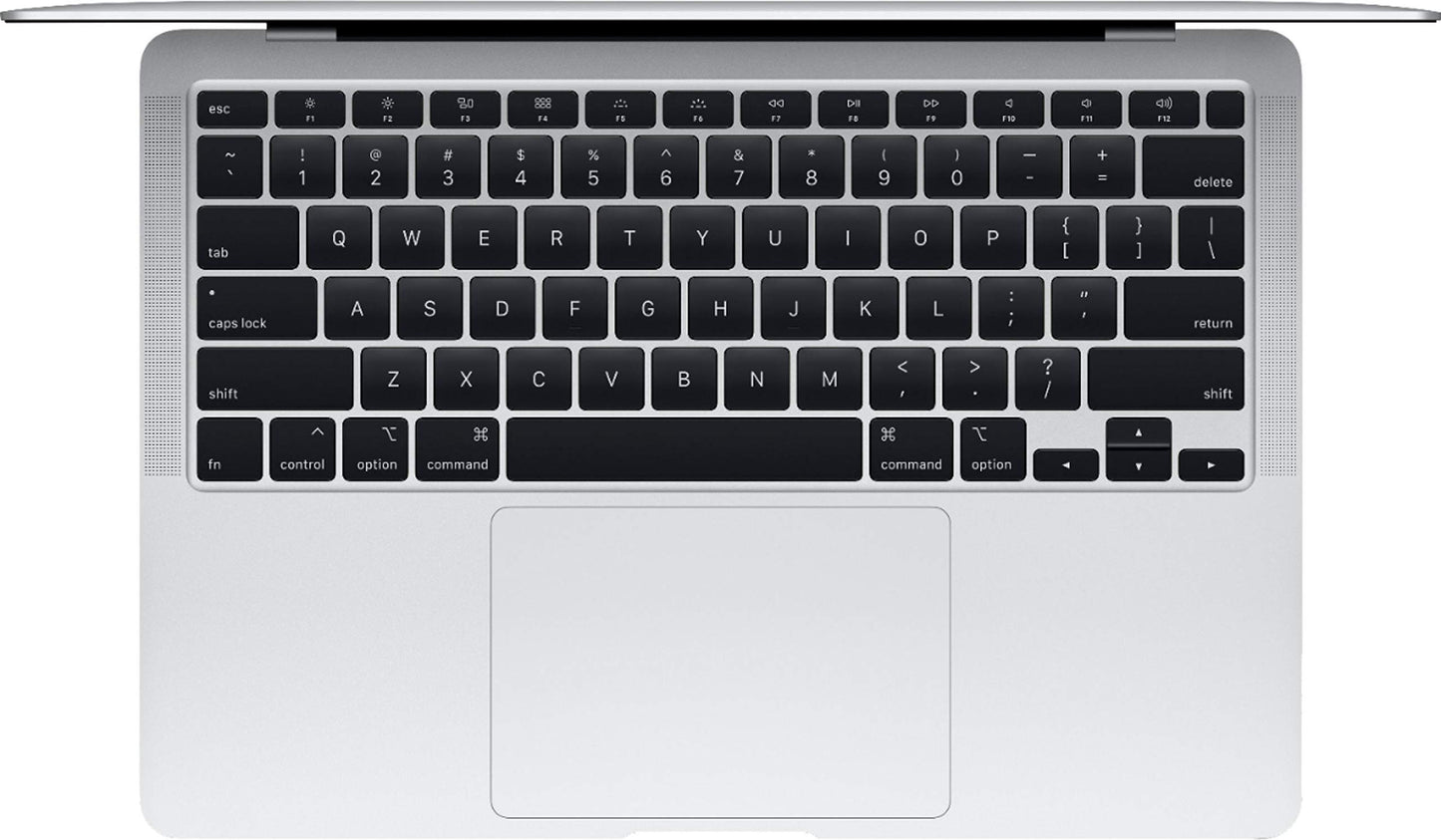 2020 Apple MacBook Air avec 1.1GHz Intel Core i3 (13-pouces, 8Go RAM, 256Go SSD) (QWERTY Anglais) Argent (Reconditionné)