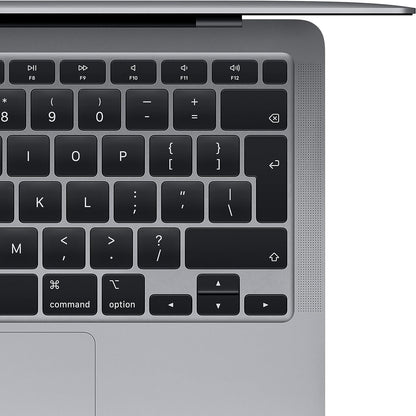 2019 Apple MacBook Air avec 1.6GHz Intel Core i5 (13-pouces, 8Go RAM, 128Go SSD) (QWERTY Anglais) Gris Sidéral (Reconditionné)