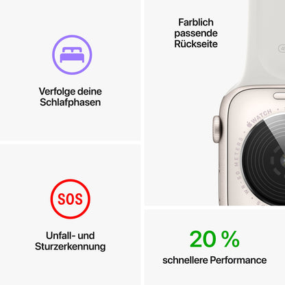 Apple Watch SE (2. Generation) (GPS + Cellular, 40mm) Smartwatch - Aluminiumgehäuse Mitternacht, Sportarmband Mitternacht - Regular. Fitness-und Schlaftracker, Unfallerkennung, Herzfrequenzmesser