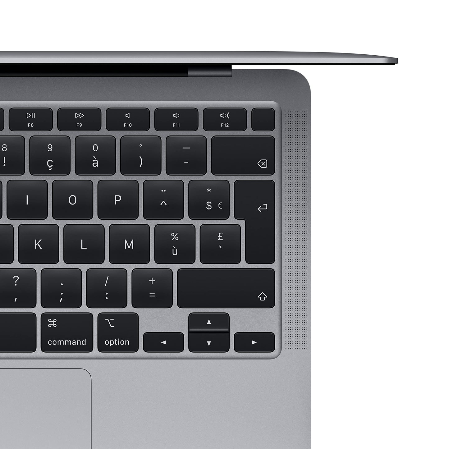 Apple Ordinateur Portable MacBook Air 2020 : Puce M1, éCran Retina 13′′, 8 Go de RAM, 256 Go de Stockage SSD, Clavier rétroéClairé, Caméra FaceTime HD, Touch ID; Gris Sidéral