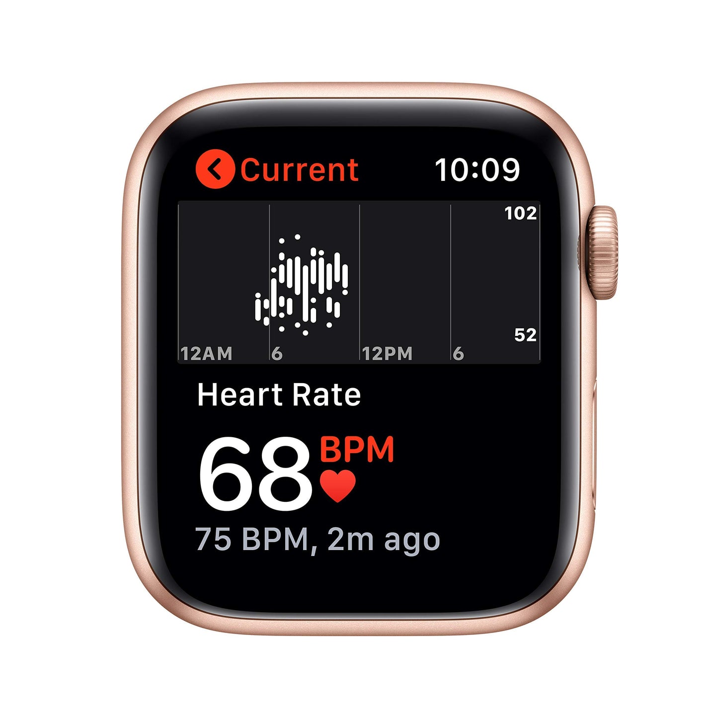 Apple Watch SE 2020 (GPS, 44MM) Boîtier en Aluminium Or avec Bracelet Sport Sable Rose (Reconditionné)