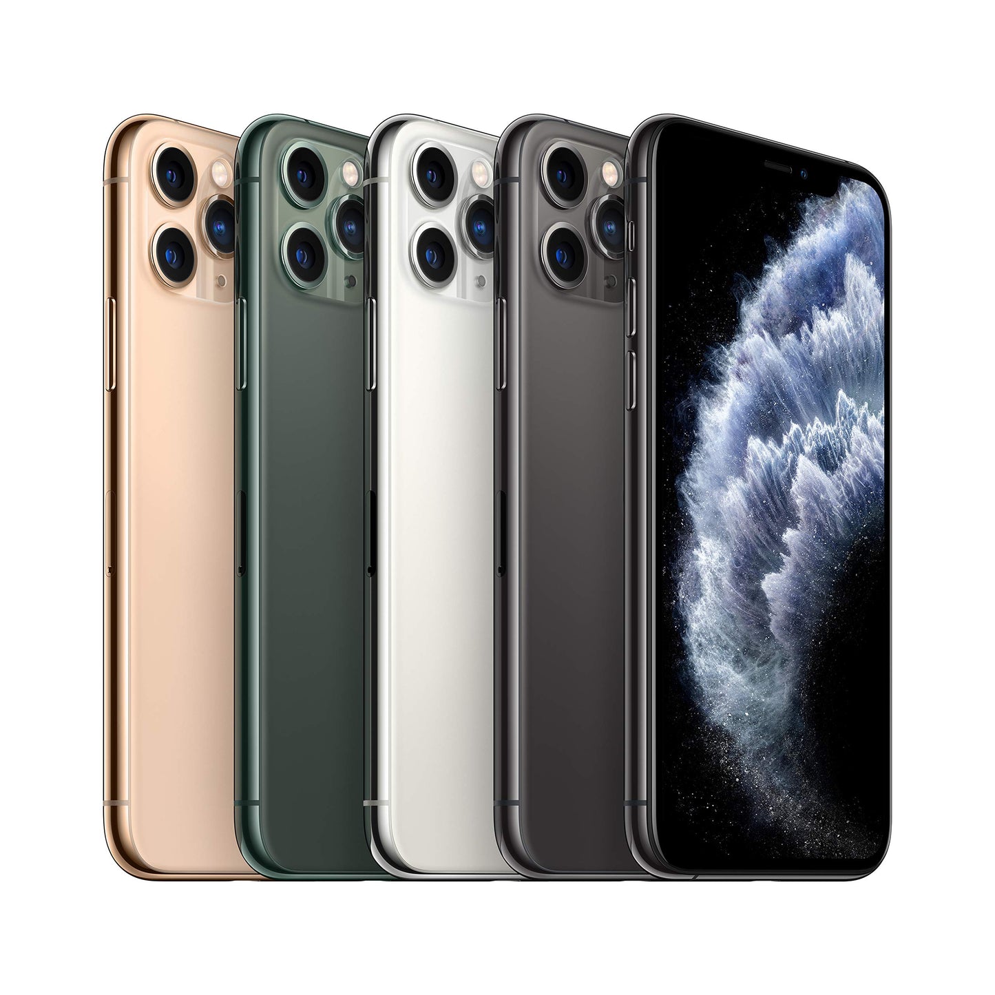 Apple iPhone 11 Pro [64GB, Midnight Green] + Carrier Subscription [Cricket Wireless]